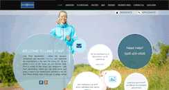 Desktop Screenshot of lakepointaptselkgrove.com